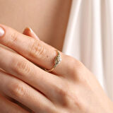 İnci Yüzük 14K Pearl