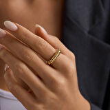 Smooth Gold Altın Yüzük 4mm