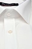 Krem Armür Desenli Slim Fit Düz Renk Uzun Kol Erkek Gömlek - 257-10