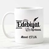 Edebiyat Öğretmenine Hediye Kupa Bardak