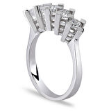 0.70 ct. F Color Pırlanta Beştaş Yüzük
