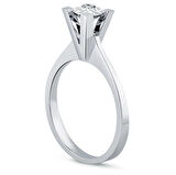 1 ct. Görünümlü 0.04 ct. Pırlanta Tektaş Yüzük