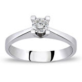 0.25 ct. Pırlanta Tektaş Yüzük