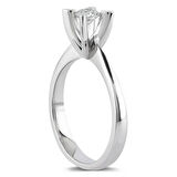 0.30 ct. F Color HRD Sertifikalı Pırlanta Tektaş Yüzük