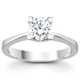 0.70 ct. E Color HRD Sertifikalı Pırlanta Tektaş Yüzük