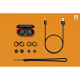 TAA7507BK/00 Gerçek Kablosuz Sporcu Kulaklığı 28 Saat, Ipx5, Anc Pro, Hi-Res Audio, Mono Mod, Touch Kontrol, Otomatik Rüzgar Gürültüsü Önleme, Yapay Zeka Özellikli