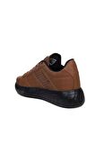 Erkek Lazer Cilt Deri Lifestyle Casual ŞIK Günlük Bağcıklı Ortopedik Sneaker Spor Ayakkabı