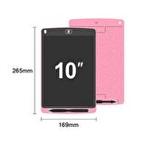 QASUL10'inç Grafik Tablet Çocuk Ve Yetişkinler Için Lcd Yazı Ve Wiriting Resim Çizim Tahtası