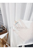 Exculusive Zehra Ütü İstemez Kırışmaz Sade 2Kat Pileli Tül Perde