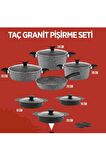 13 Parça Granit Pişirme Seti