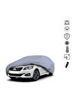 Peugeot 301 (2017-) Araba Brandası Miflonlu Su Geçirmez Araba Brandası Uv Koruyuculu