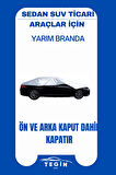 BMW X1 2015 Ve Sonrası SUV Uyumlu SolarBlock Yarım Araba Brandası