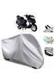 Kymco Grand Dink 150 (bağlantı Tokalı) Uyumlu SolarBlock Prime Motosiklet Brandası Örtüsü
