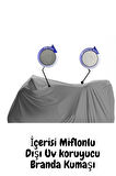 Çelik Motor Cup 110 Arka Çanta (top Case) Motosiklet Branda  Uyumlu SolarBlock  Motosiklet Brandası