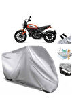 Ducati Scrambler Icon  Arka Çanta (bağlantı Tokalı) Uyumlu SolarBlock  Motosiklet Brandası Örtüsü