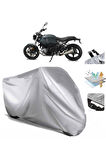 Bmw R Nine T Pure  Arka Çanta (bağlantı Tokalı) Uyumlu SolarBlock Prime Motosiklet Brandası Örtüsü