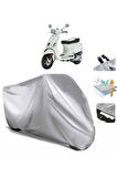 Vespa S 125 (bağlantı Tokalı) Uyumlu SolarBlock Prime Motosiklet Brandası Örtüsü