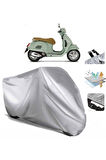 Vespa Gts 300  Arka Çanta (bağlantı Tokalı) Uyumlu SolarBlock Prime Motosiklet Brandası Örtüsü