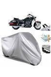 Triumph Rocket 3 Touring  Arka Çanta (bağlantı Tokalı) Uyumlu SolarBlock  Motosiklet Brandası Örtüsü