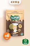 Humm Organic Organik Chefline Tahinli Pekmezli Vegan Kurabiye 55 G X 6 Adet