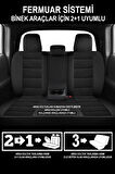 Skoda Favorit Forman (785) 1.3 (135 E) (54 Hp) 1995 UYUMLU  OTO KOLTUK KILIFI SOFT SİYAH