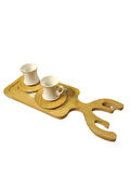 TAM LİFE AND HOME BAMBU GEYİK SUNUM TEPSİ KESME TAHTASI 39,5X14X1,3 CM.