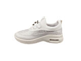 ROW Hava Taban Ortopedik Parlak Taşlı Lastik Bağcıklı Günlük Kadın Sneaker Spor Ayakkabı