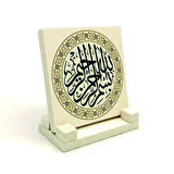 BesmeleYazılı Doğaltaş Masaüstlük