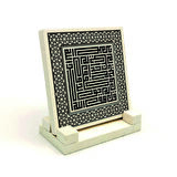 İhlas SuresiYazılı Doğaltaş Masaüstlük