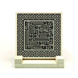 İhlas SuresiYazılı Doğaltaş Masaüstlük