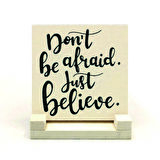 Markos 5:36 AyetiBaskılı Doğaltaş Masaüstlük