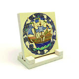 GemiBaskılı Doğaltaş Masaüstlük