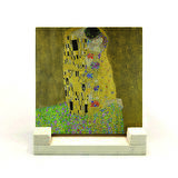 Öpücük (Gustav Klimt, 1907)Baskılı Doğaltaş Masaüstlük