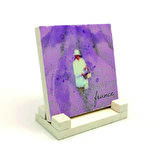 Fransa GörseliBaskılı Doğaltaş Masaüstlük