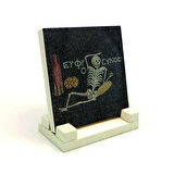 İskelet MozaiğiBaskılı Doğaltaş Masaüstlük