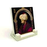 Fatih Sultan MehmetBaskılı Doğaltaş Masaüstlük
