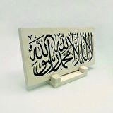 Kelime-i TevhidYazılı Doğaltaş Masaüstlük