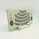 Fussilet 30-32Yazılı Doğaltaş Masaüstlük