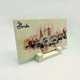 BerlinBaskılı Doğaltaş Masaüstlük