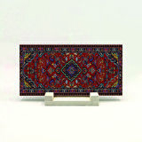 Anadolu Kilim DeseniBaskılı Doğaltaş Masaüstlük