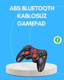 Uzun Pil Ömürlü Kablosuz Oyun Kumandası PC Telefon Tab İçin