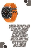 Akıllı Saat Unısex Zarif Görünümlü Titanyum Kasa Amoled Ekran Müzik Dinleme