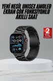 Ultra 3 Kordonlu Amoled Ekran Akıllı Saat Çok Fonksiyonlu Uyku ve Sağlık Takibi