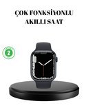 1.9 İnç Akıllı Saat – Bluetooth 5.0, Kablosuz Şarjlı, IP68 Su Geçirmez Akıllı Saat