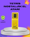 Klasik Tetris Oyunu El Konsolu – Taşınabilir Pil ile Çalışan Retro El Aterisi