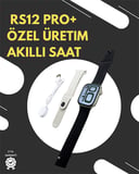 RS12 PRO+ 2025 Serisi Uzun Şarj Süreli Garantili Full Ekranlı Özel Üretim Akıllı Saat – 2GB Hafıza, 