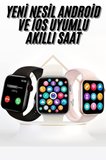 Akıllı Saat Uyku ve Sağlık Takibi Arama Cevaplama 44 MM Amoled Ekran