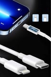 İOS Uyumlu Hızlı Şarj Kablosu Type C To Lightning 12 13 14 15 Pro Max