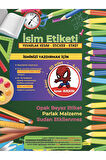 Okul Etiketi, Kalem Defter Etiketi, Baby Spider - Örümcek Adam Etiketi - 60 Adet 4cm Opak Sticker