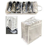 Ayakkabı SAKLAMA ve TAŞIMA Çantası (Çizgili Model) Shoe Tote